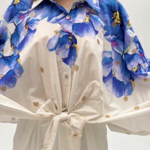 Lightweight floral blouse