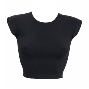 Cap-Sleeve Stretch Top
