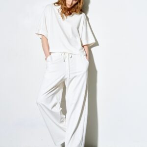 Wide-leg trousers with pockets